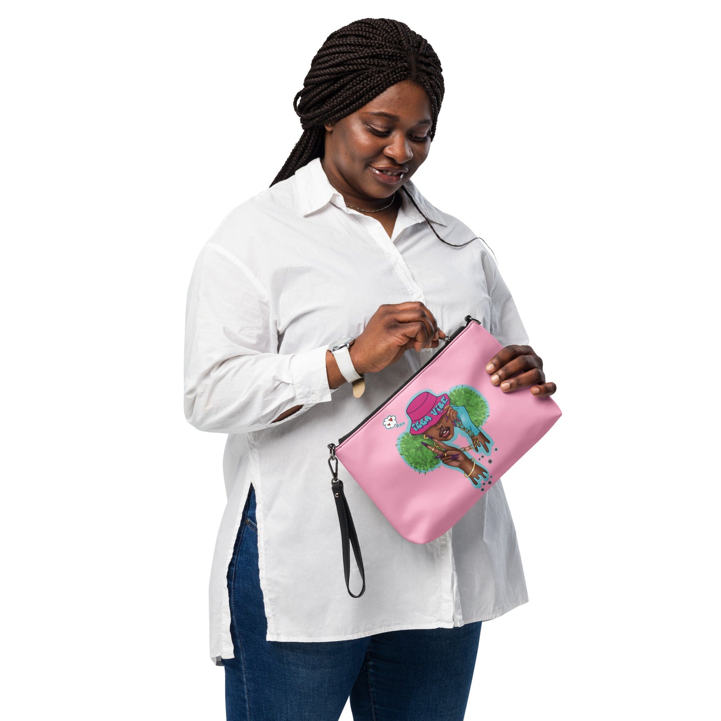 Issa Vibe Crossbody Bag (Cotton Candy Pink)