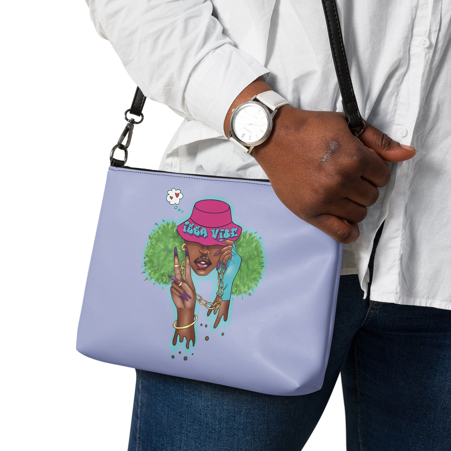 Issa Vibe Crossbody Bag (Perano Blue)