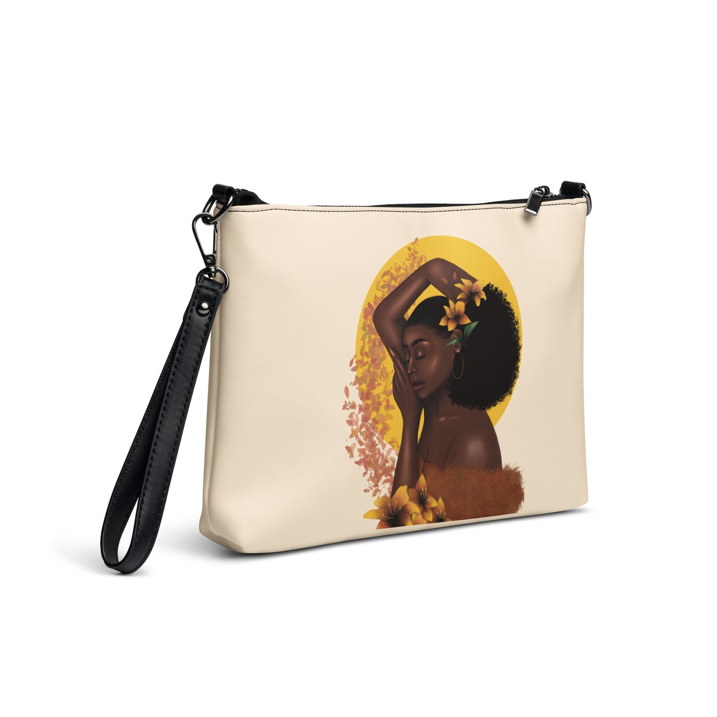 Golden Spring Crossbody Bag (Papaya Whip Yellow)