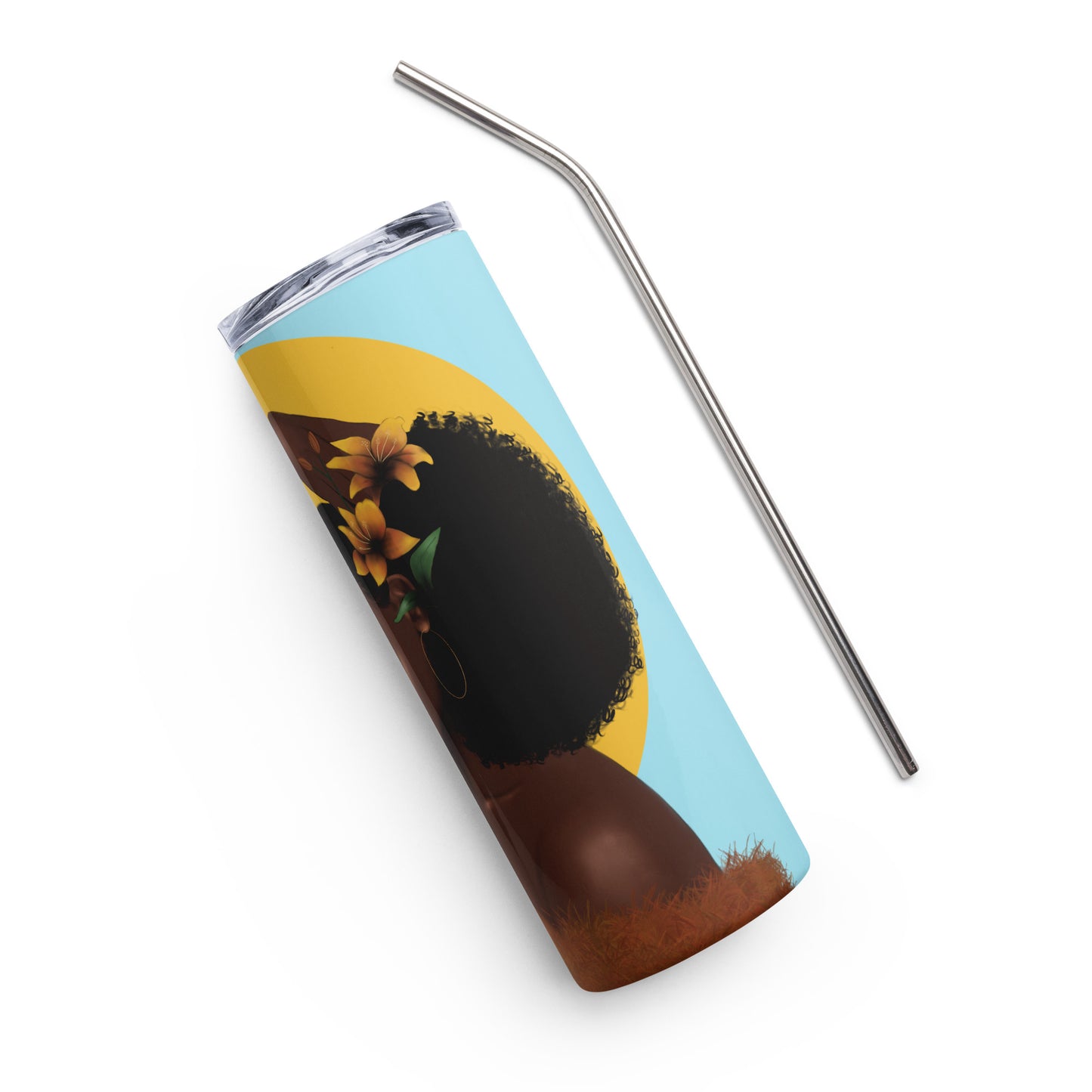 Golden Spring Stainless Steel Tumbler