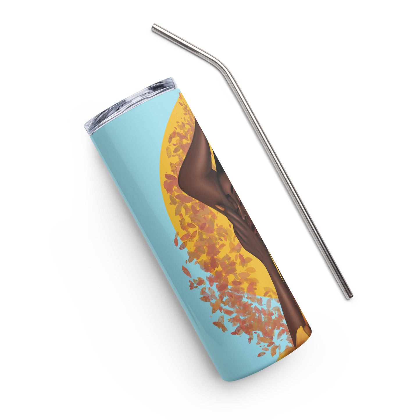 Golden Spring Stainless Steel Tumbler