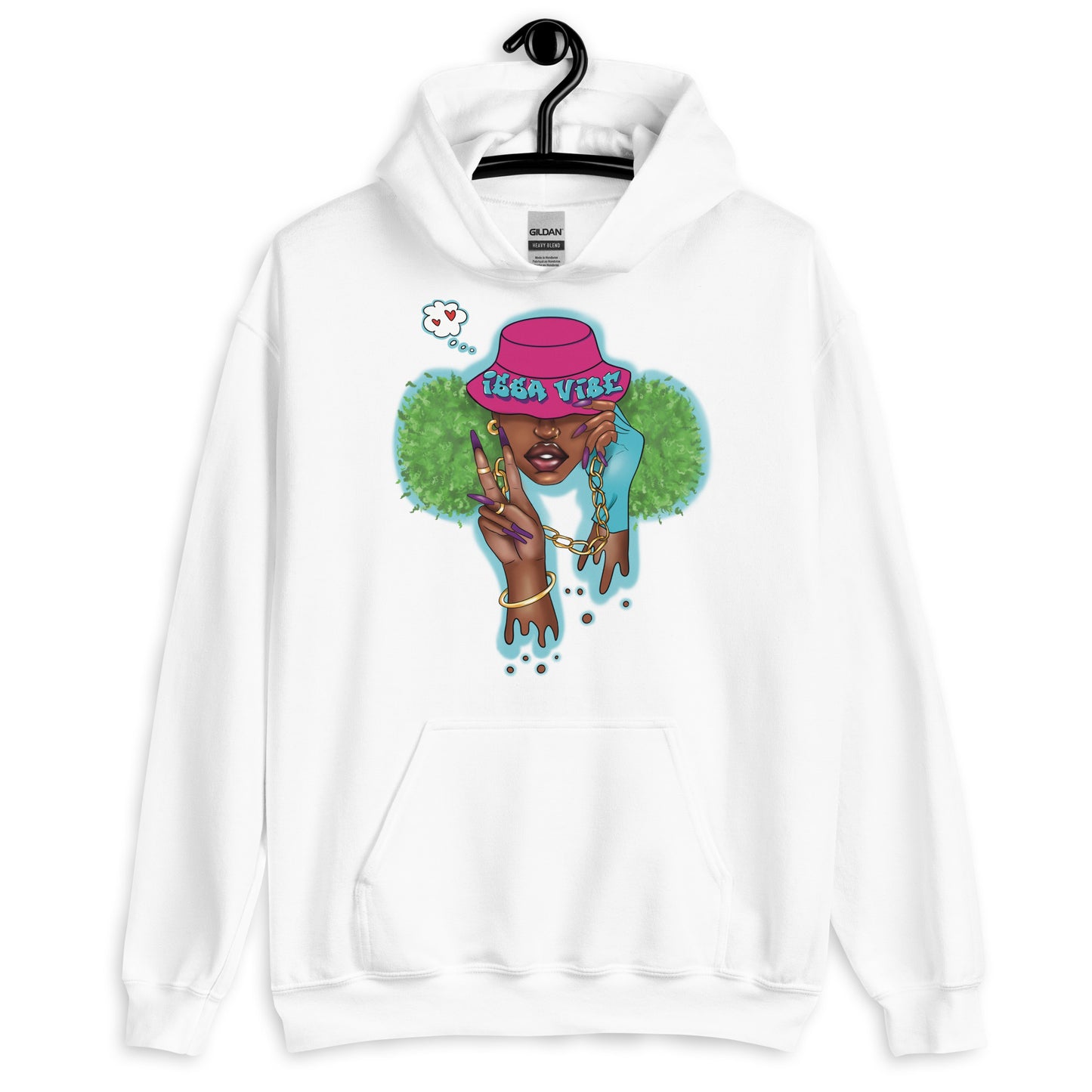 Issa Vibe Hoodie (Front design only)