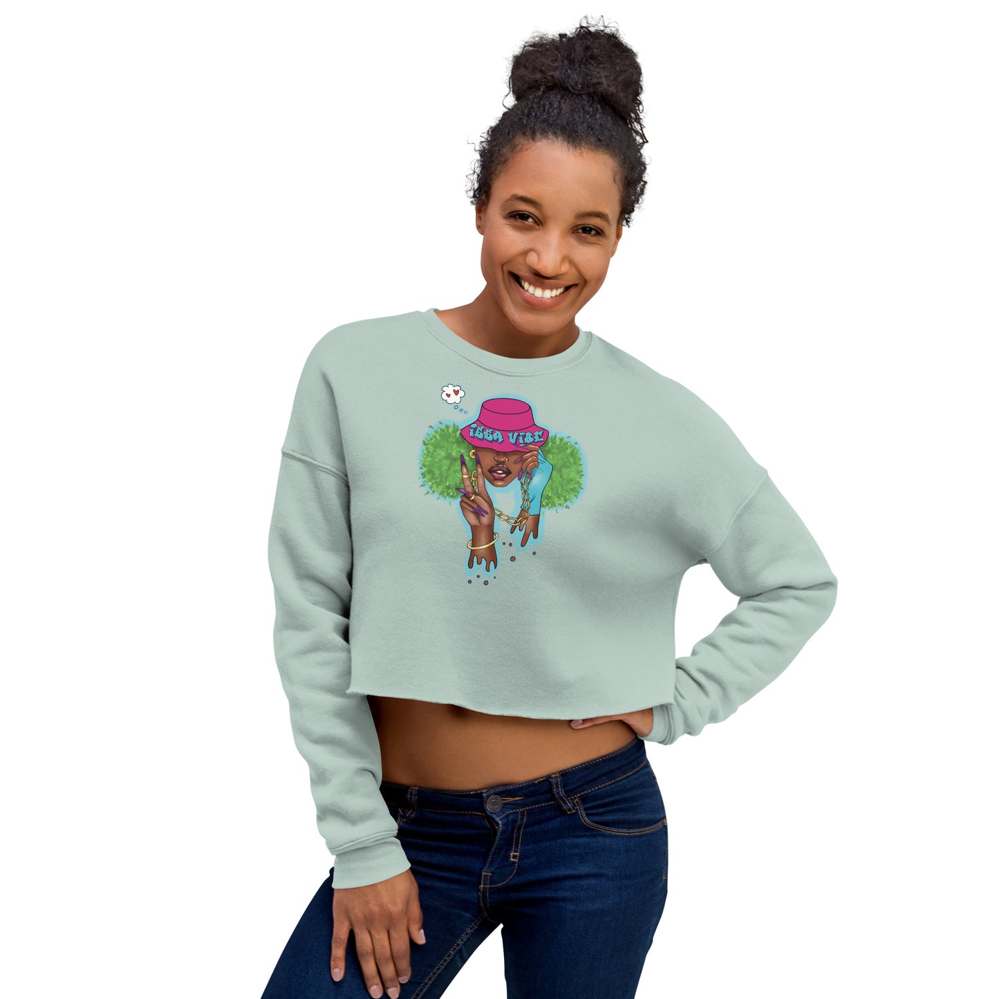 Issa Vibe Crop Sweatshirt