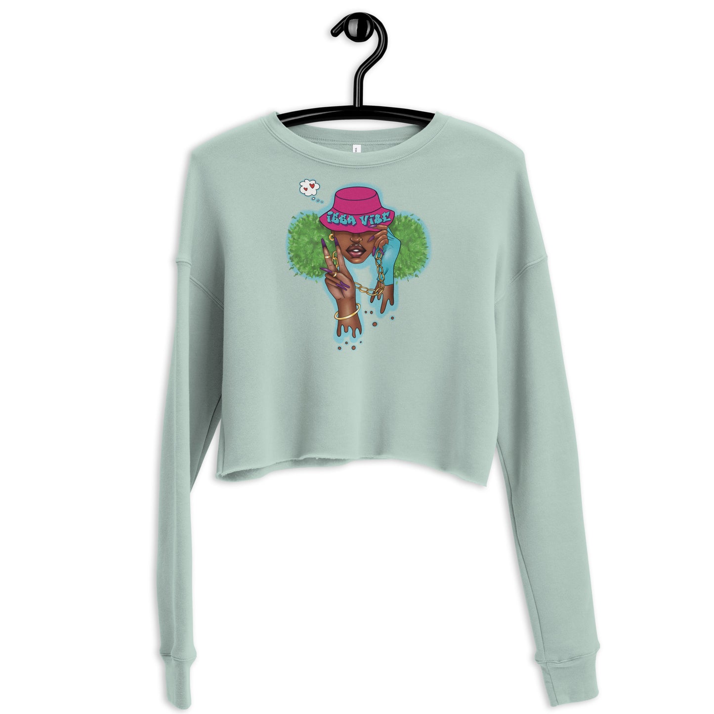 Issa Vibe Crop Sweatshirt