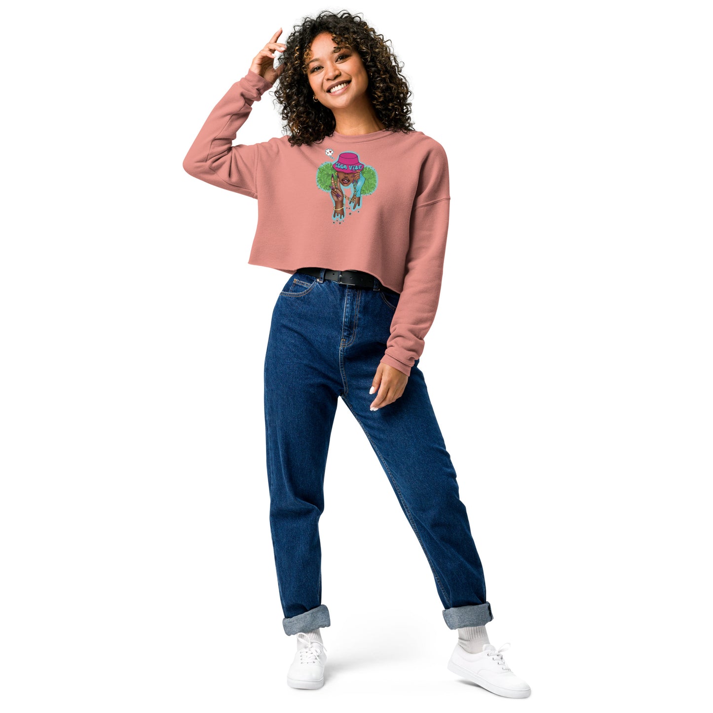 Issa Vibe Crop Sweatshirt