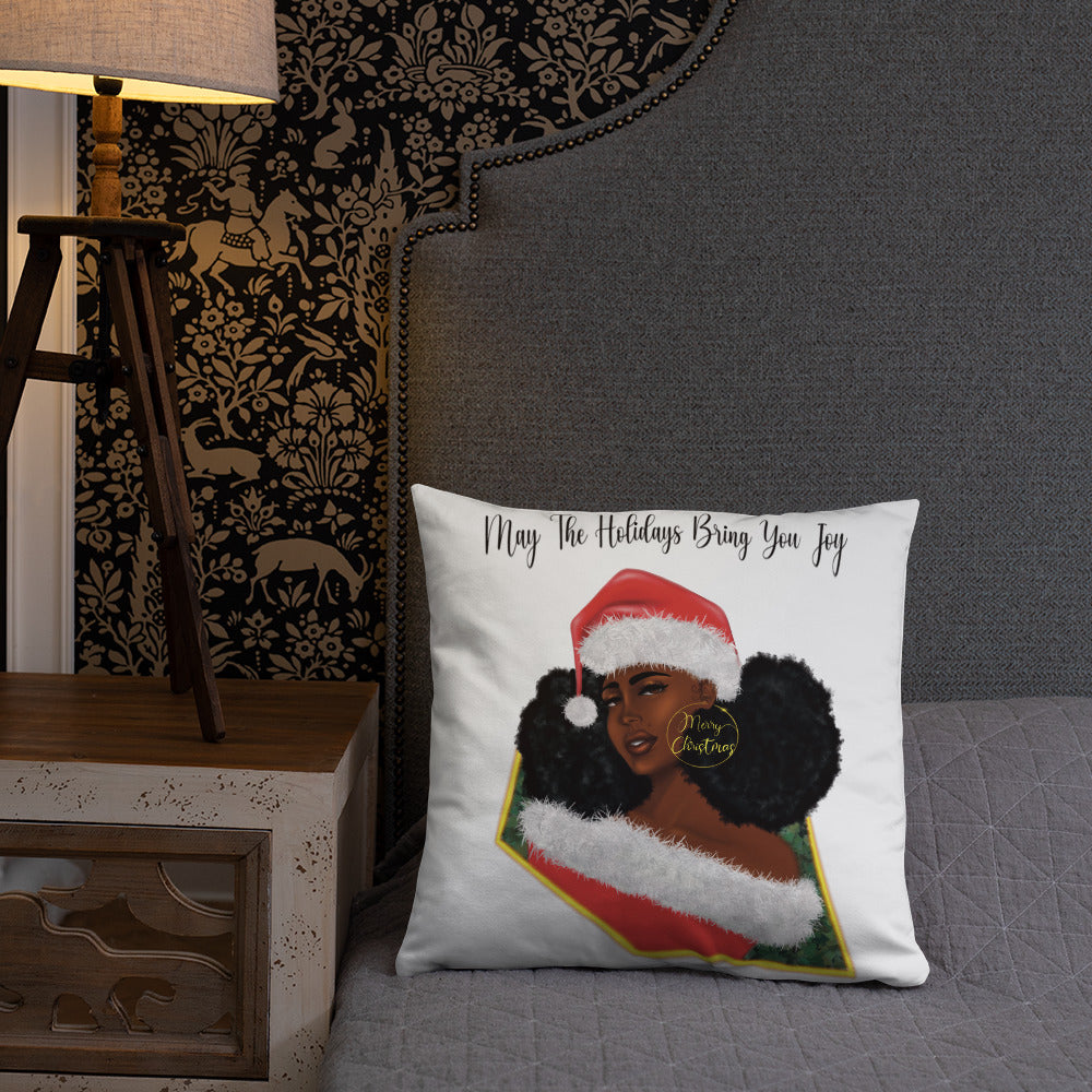 Holiday Girl Basic Pillow