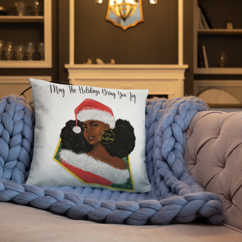 Holiday Girl Basic Pillow