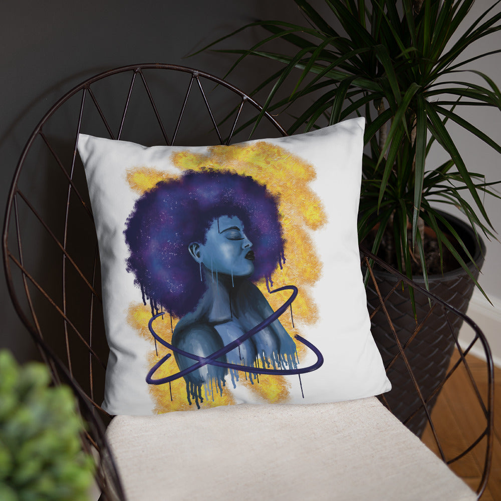 Blue Beauty Pillow