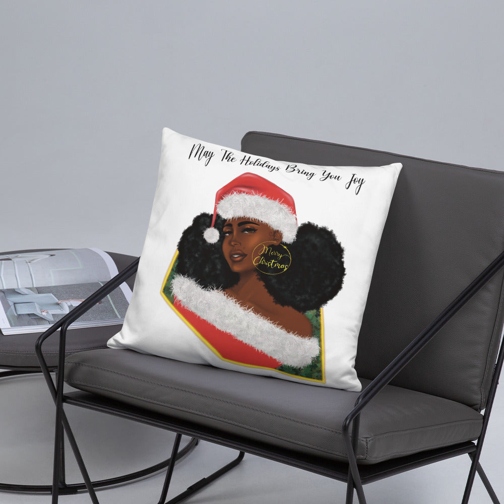 Holiday Girl Basic Pillow