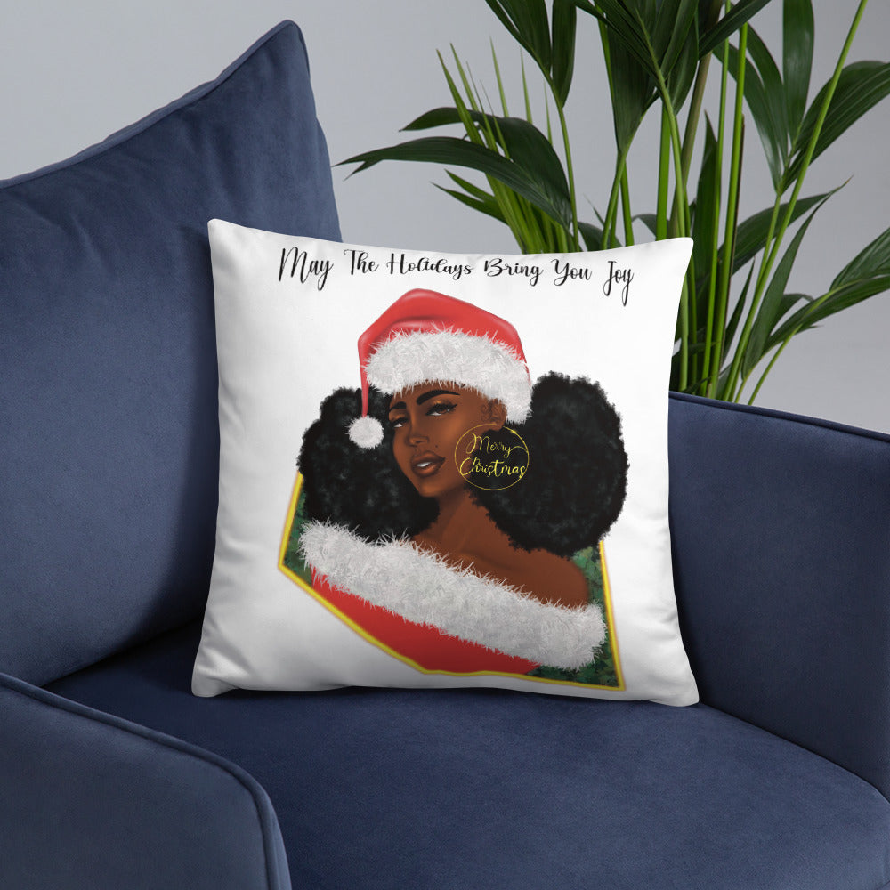 Holiday Girl Basic Pillow