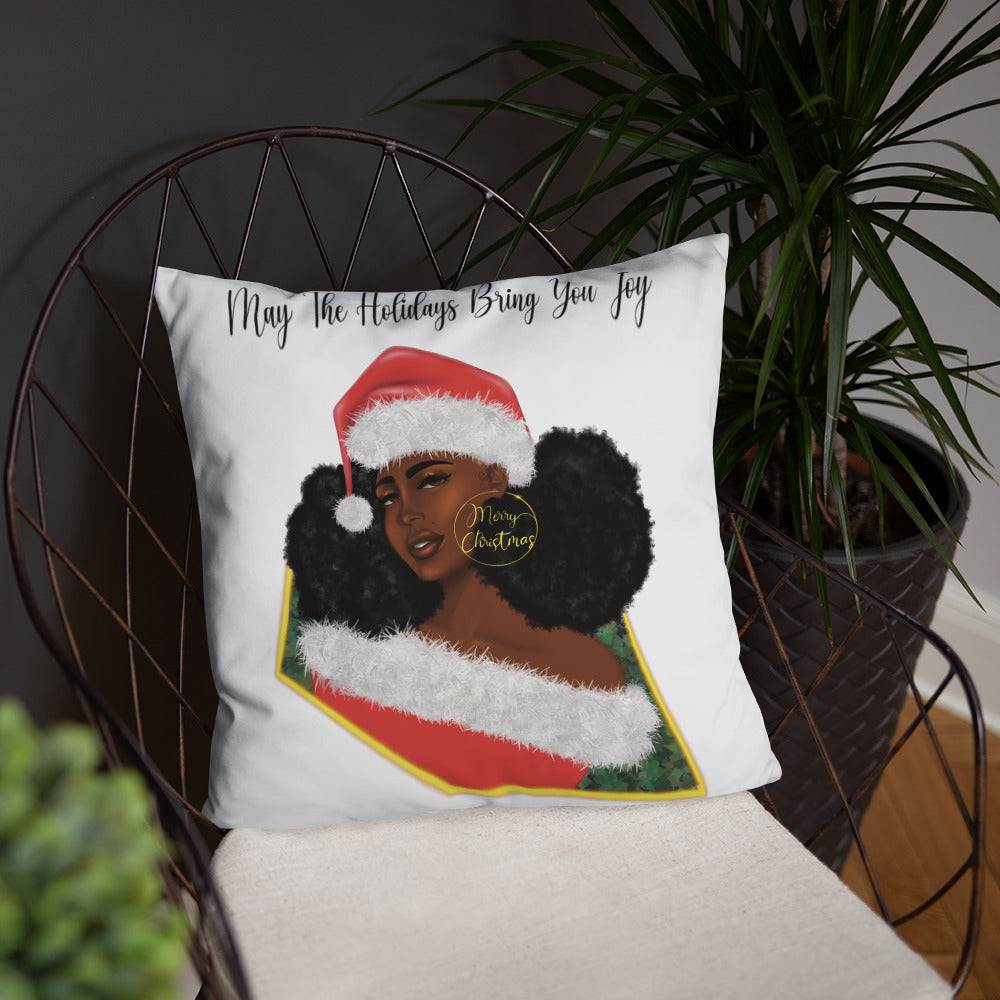 Holiday Girl Basic Pillow
