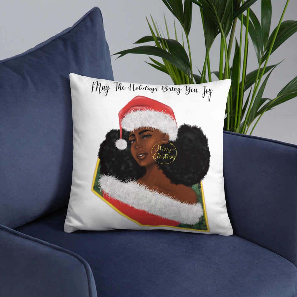 Holiday Girl Basic Pillow