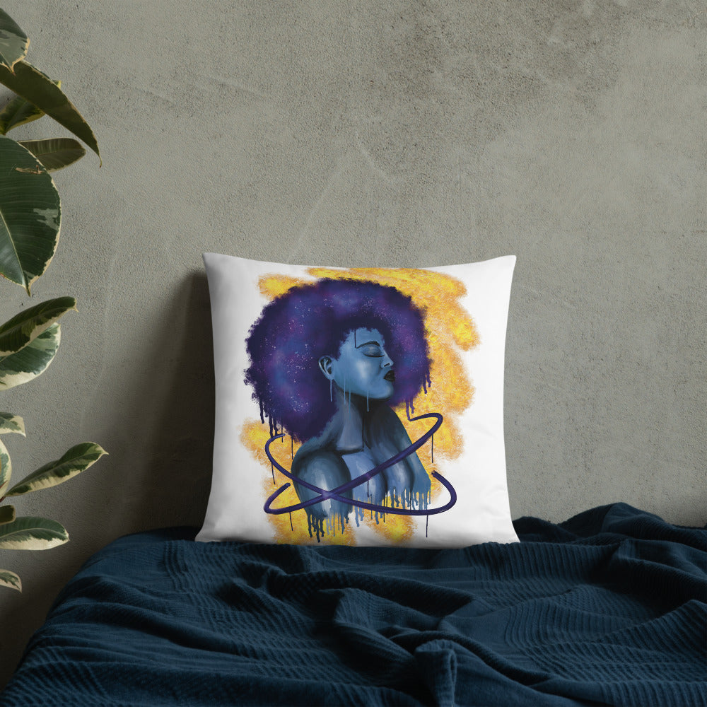 Blue Beauty Pillow
