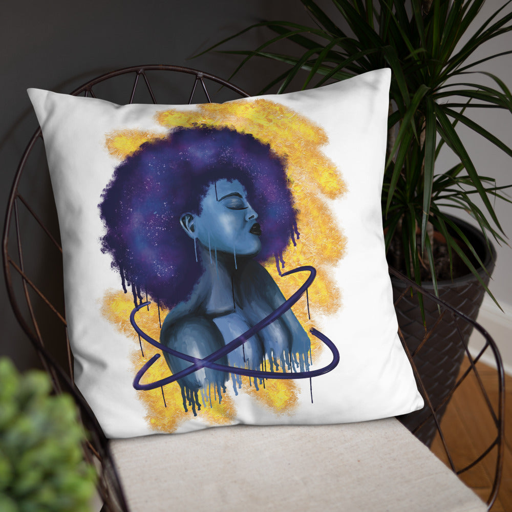Blue Beauty Pillow
