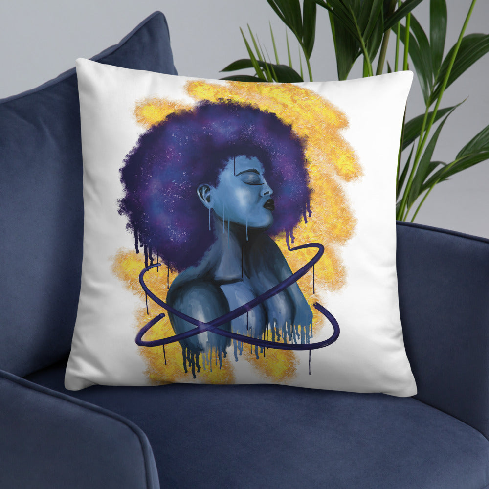 Blue Beauty Pillow