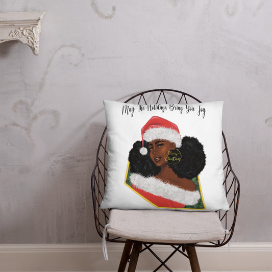Holiday Girl Basic Pillow