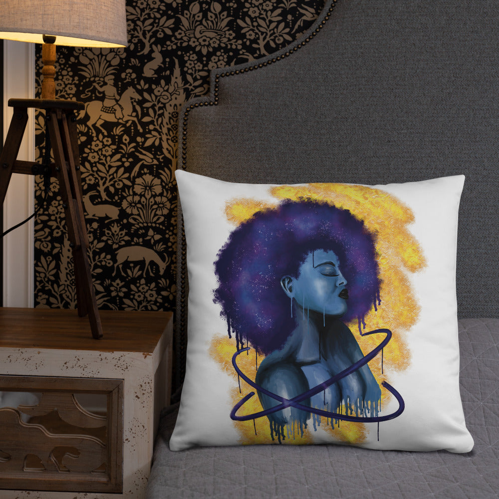 Blue Beauty Pillow