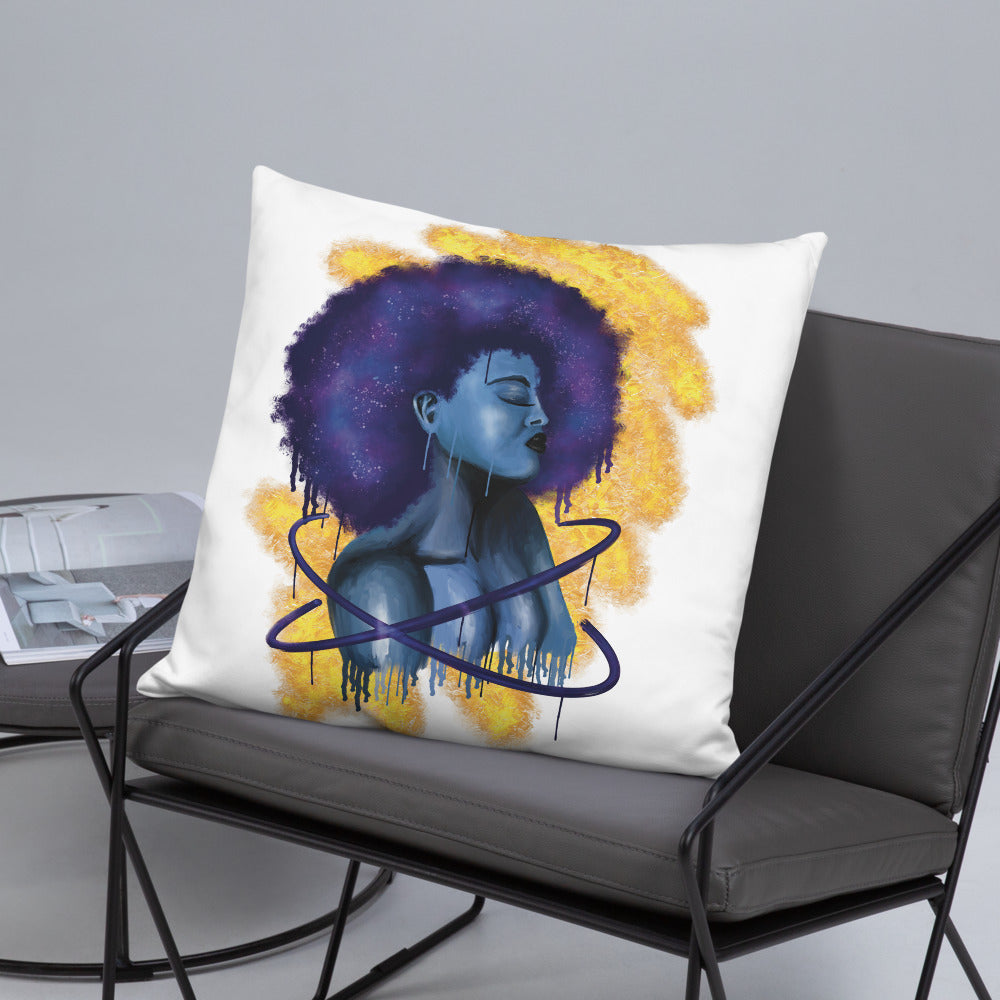 Blue Beauty Pillow