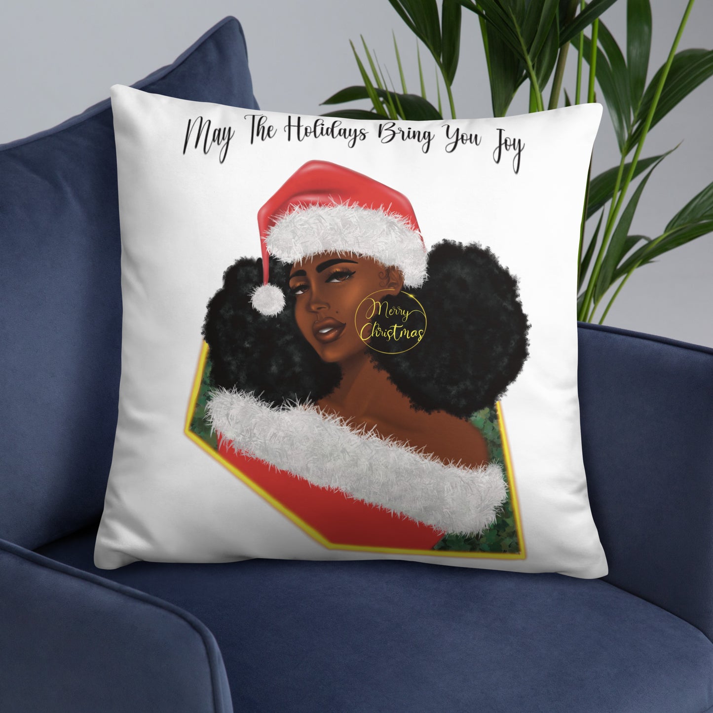 Holiday Girl Basic Pillow