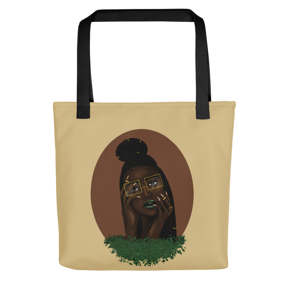 Melanin and Nature Tote Bag - New Orleans Color