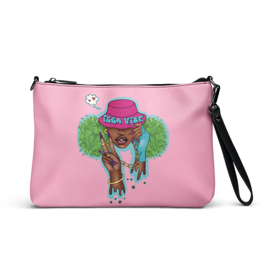 Issa Vibe Crossbody Bag (Cotton Candy Pink)