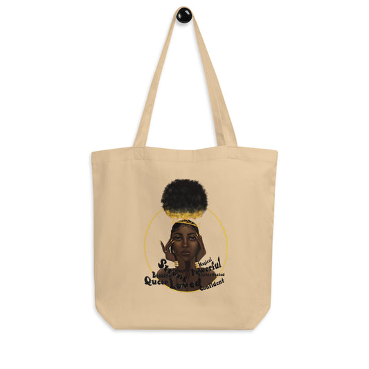 Confident Queen Eco Tote Bag